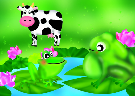 22.The Frog and the Ox (青蛙和牛)