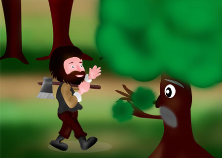 27.The Man and the Wood (人和森林)