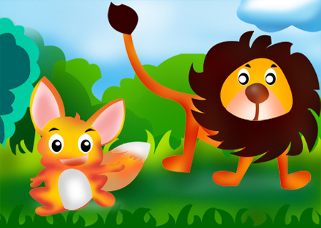 34.The Fox and the Lion (狐狸和狮子)
