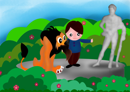 35.The Lion and the Statue (狮子和雕像)