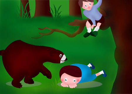 50.The Two Fellows and the Bear (两个伙伴儿和熊)
